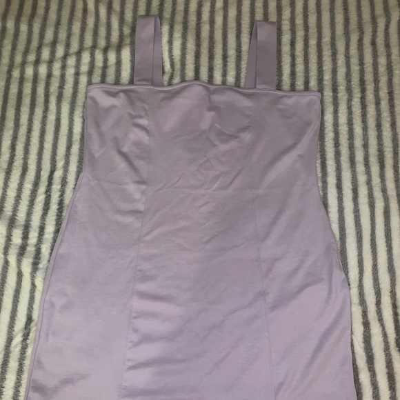 Lavender mini dress